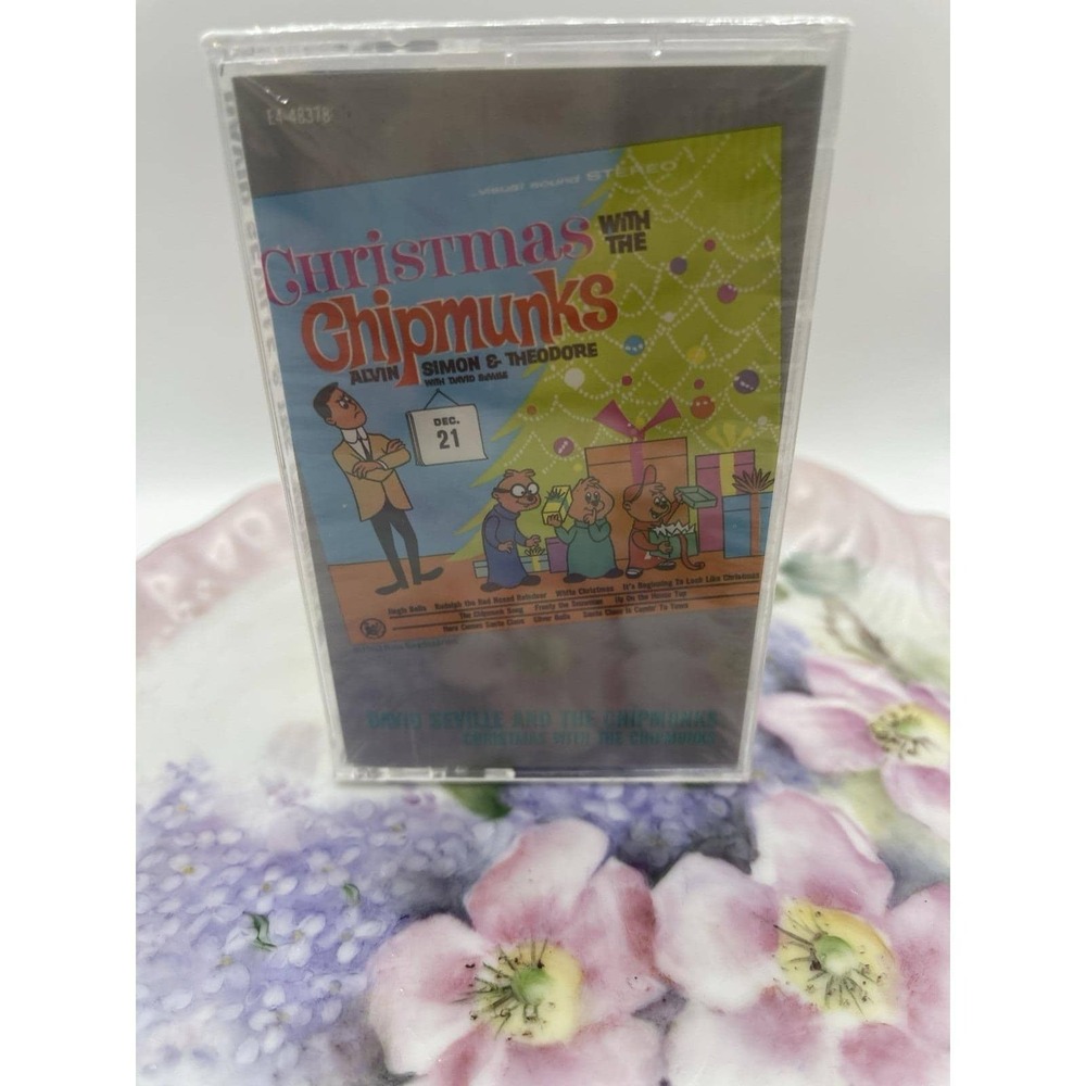 Alvin‎ and The Chipmunks Christmas Album 1980 Sealed Cassette Tape